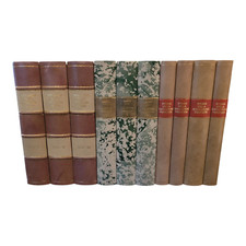 Libri finti in pelle policroma e cartone, Italia, del XX secolo