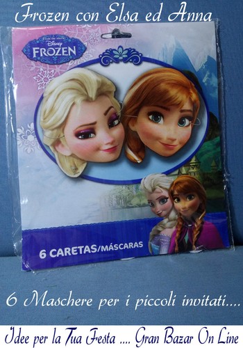 Frozen maschere personaggi - 6,