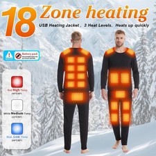 COMPLETE HEATED USB UNDERWEAR