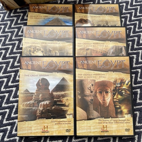 Ancient egypt dvd - 6x, set
