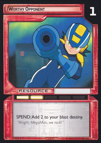 Worthy opponent power - worthy,