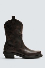 Stivali da cowboy Zara uomo in