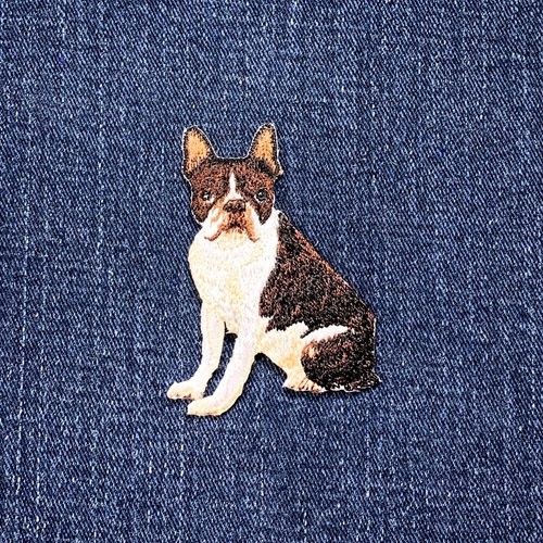 Toppa applique bull terrier - toppa,