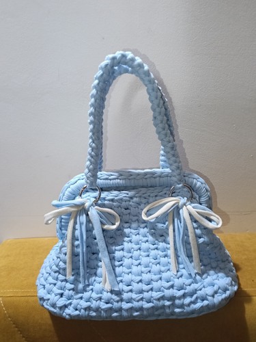 Borsa clutch all uncinetto - clutch, all'uncinetto