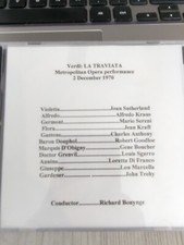 Live Opera Recording CD -1456