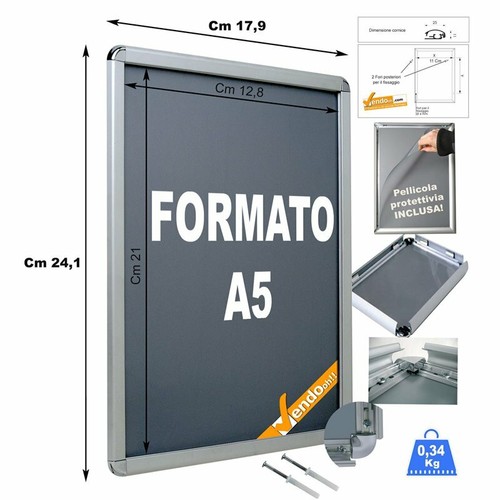 Cornice espositiva a5 - cornice,