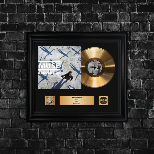 Copia firmata vinile muse - firmata,