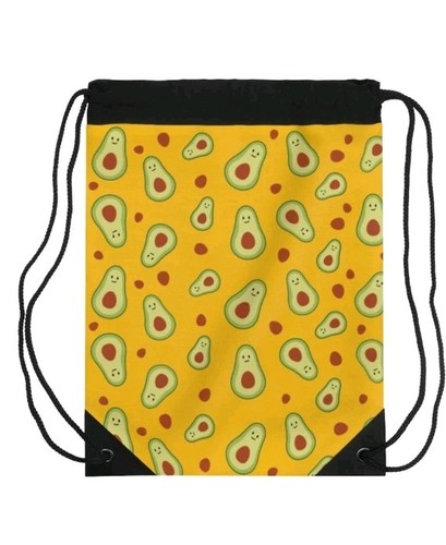Borsa con coulisse avocado