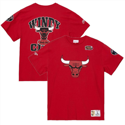 Shirt uomo chicago bulls nba - t-shirt,