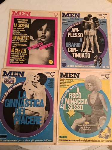 Men riviste per adulti - riviste, numero