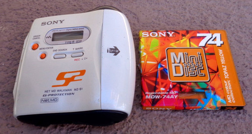 Sony netmd minidisc - netmd,