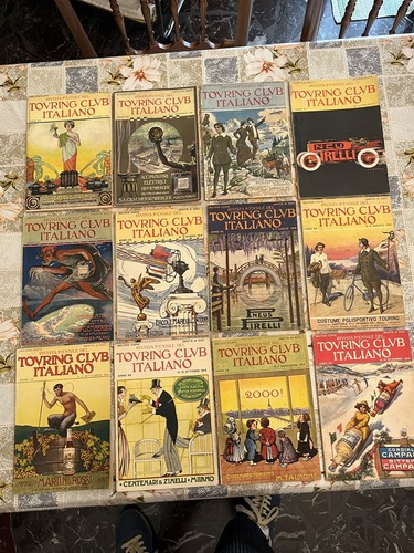 Rivista touring club - touring, 1914