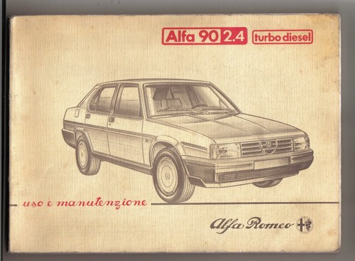 Alfa romeo 4 - alfa, 90