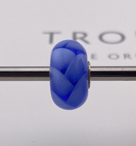 Trollbeads petali blu perlina - trollbeads,