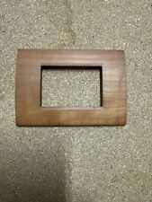 Bticino Living Light LNA4803LNC placca quadra 3 moduli legno noce nazionale