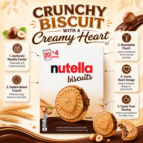 Nutella biscuits cookies - nutella,