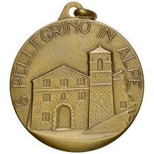 Medaglia Santuario di San Pellegrino in Alpe, Provincia di Lucca, Museo Campagna