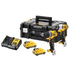 DEWALT DCK2110L2T-QW 12V XR Brushless – Trapano + Avvitatore + 2 Batterie