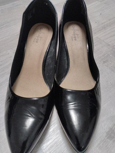 Scarpe con tacco clarks nere - clarks,