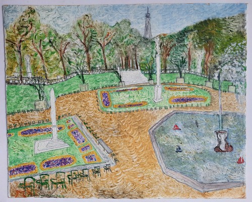 Paris jardin parc christiansen - parc,