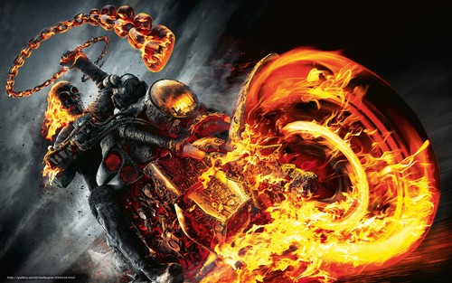 Adesivo murale ghost rider - adesivo,