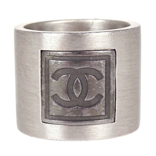 Anello chanel argento 04p - chanel, #53