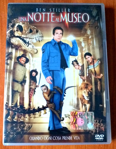 Una notte museo - notte, museo_dvd