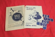 Gioco Dell'Oca PERCORSO NEL PAESE DELLE MERAVIGLIE CREMA NIVEA LASCO 1941