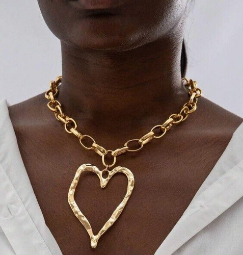 Collana catena ciondolo - , cuore
