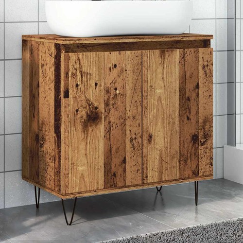 Mobile bagno legno - legno, vecchio