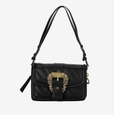 Borsa a mano Versace Jeans Couture BF1 N in nappa nero - Accessori Donna