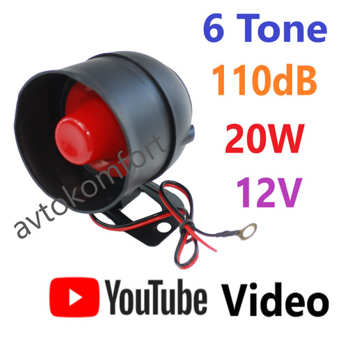 6 toni 110 db - 20, v