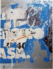 Mimmo ROTELLA:Asa,serigrafia e collage, Pop Art,vintage,cinema, arredamento