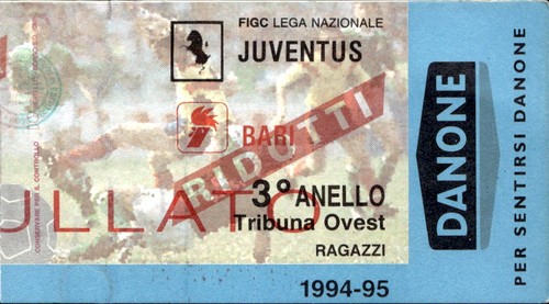 Biglietto stadio juventus bari - biglietto,