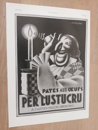 Publicité 1934 pâtes aux - 1934,