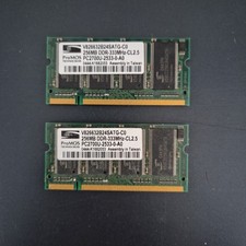 2x Barrette Ram 256MB