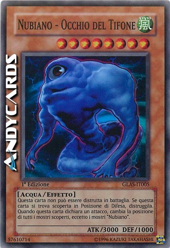 Nubiano occhio del tifone - del,