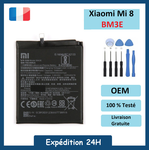 Batterie premium xiaomi 8 - premium,