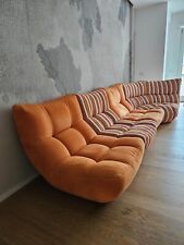 Divano Chateau d'ax Silhouette in ottimo stato 5 componenti e Pouf