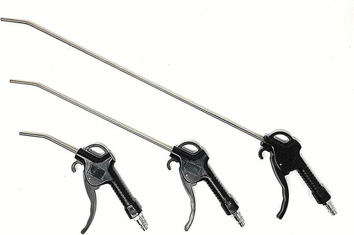 Set pistole soffiaggio aria - set,