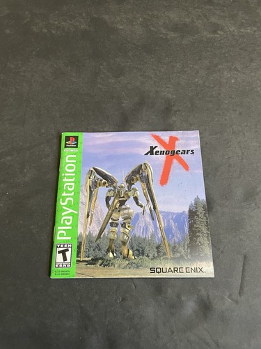 Xenogears ps1 solo manuale con - xenogears,