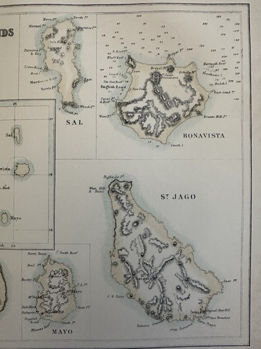 Capo verde isole - capo, atlantiche