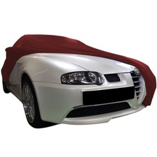 Copriauto da interno adatto per Alfa Romeo 147 Copertura Rosso GARAGE COVER AUTO