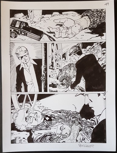 Dylan dog tavola originale - tavola,