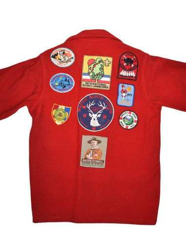 Giacca vintage ragazzo scouts - giacca,
