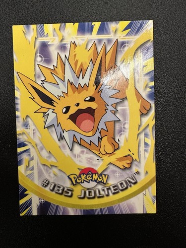 Topps carte pokemon jolteon - pokemon,
