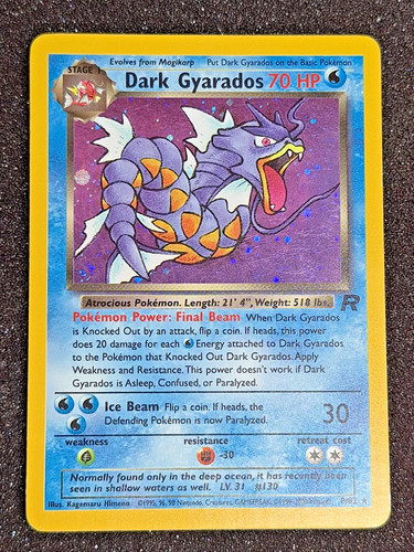 Pokemon team rocket holo - -,