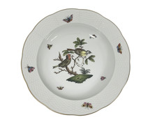 Herend Rothschild Bird piatti profondi rotondi zuppa pasta ciotole 25,5 cm
