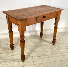 ANTICO TAVOLINO RETTANGOLARE LEGNO PIOPPO epoca 1800 TAVOLO PICCOLA SCRIVANIA