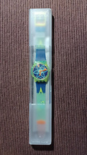 SWATCH GENT WAVE REBEL - GJ107 - 1992 NUOVO CON CINTURINO SUPERIORE TAGLIATO